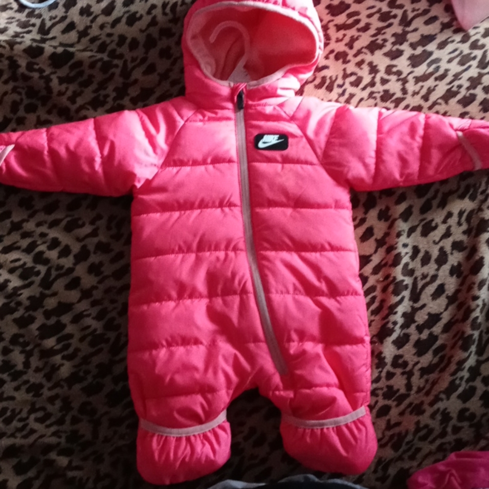 Baby Nike Zip Up Jumpsuit